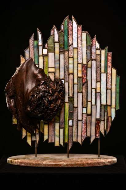 Rota Lucis Fracta: A Tribute to St. Katrina - a Sculpture & Installation Artowrk by Angelica Freeman